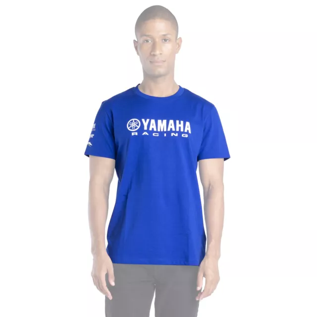 MF6149 - Jersey T-Shirt Paddock Blau Essential Herren Original YAMAHA Racing