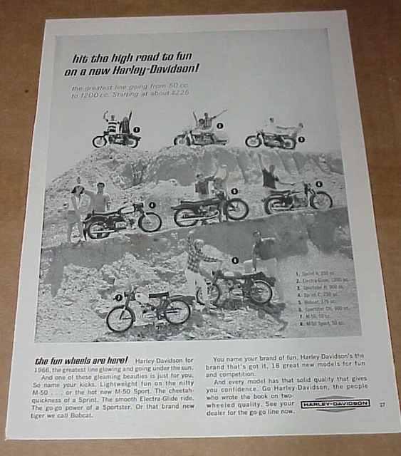 harley 50cc motorcycles