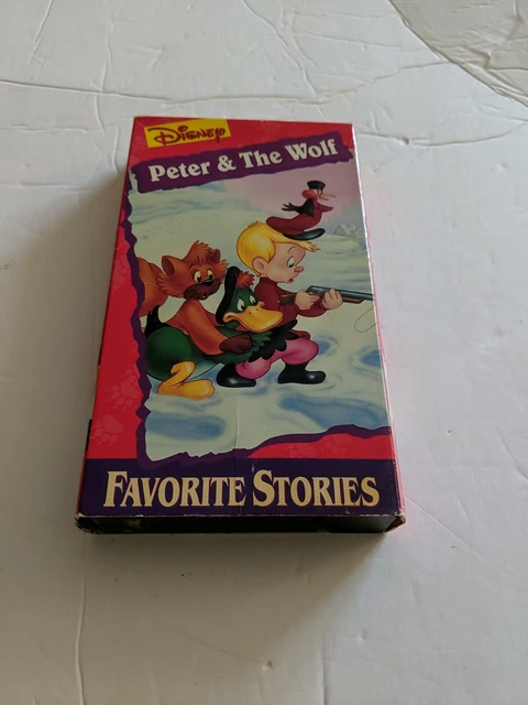 Walt Disneys Favorite Stories - Peter the Wolf VHS 1994 Cartoon