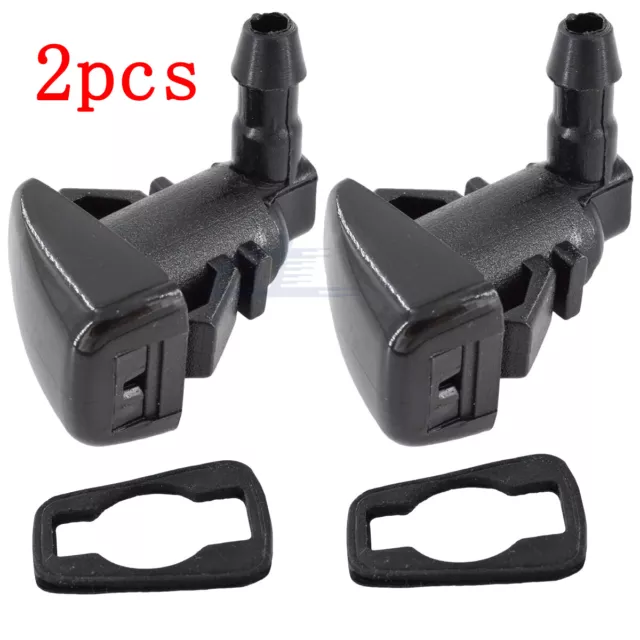 2x Windshield Washer Nozzle For Chrysler 300 Dodge Challenger Charger 5182327AA