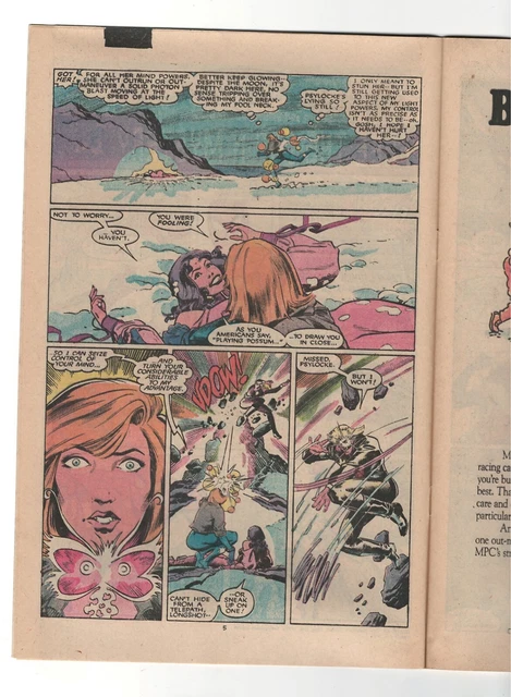 X-MEN #217 (1987) "Folly's Gambit" DAZZLER - Longshot - JUGGERNAUT - Psylocke! 3