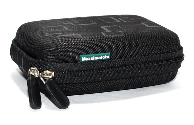 Maxsimafoto - Semi Hard case BLACK for Panasonic Lumix TZ70 TZ60 TZ55 TZ57 TZ80