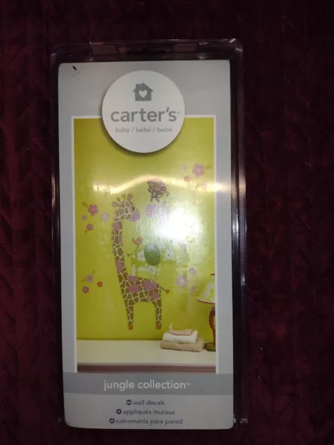 Carter's Jungle Collection Removable Wall Decals
