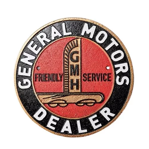 Holden General Motors Dealer Cast Iron Sign 24cm