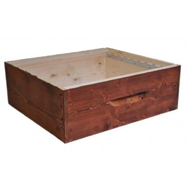 Arnia Fecondazione Regina Apistore - Legno 2 Camere, 12 Telaini, 50x28.5cm