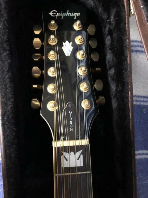 EPIPHONE EJ 212 JUMBO 12 Strings Acoustic Guitar Sunburst w