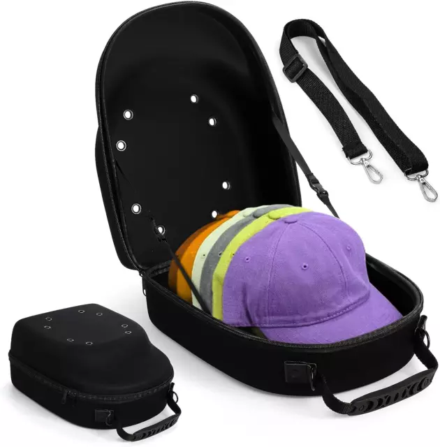 Estuche rígido de viaje para gorras de béisbol Bolsa porta sombreros