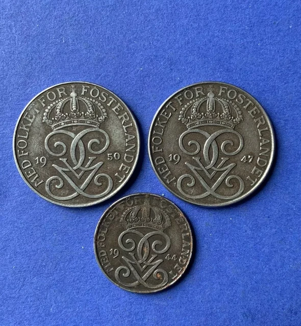 SCHWEDEN 🇸🇪 MÜNZEN 2/5 Öre Und 2 Öre EUR 1,00 PicClick DE
