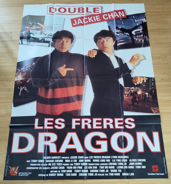 Affiche Cinema 120x160 les frères Dragon Jackie chan