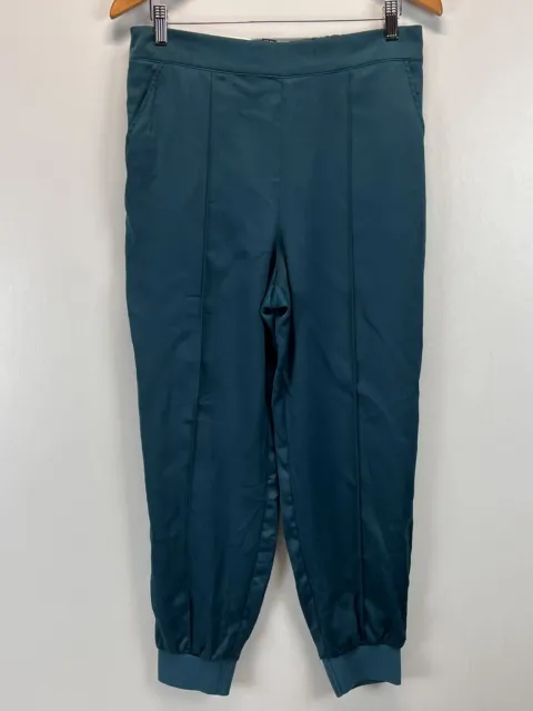 NEW! WHo What Wear Satin Like Jogger Pants Sz M NWT Pull on