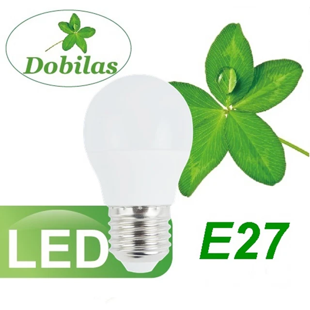 2 6 10 x Dobilas LED 7W ES E27 Golf Ball Globe Lamp Light Bulbs Warm Cool White