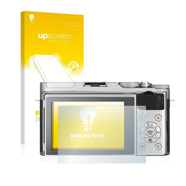 Upscreen Pellicola Protettiva Hybrid Glass Per Fujifilm X-T5 - Durezza 9H, Anti-Impronta, Alta Trasparenza, Kit Completo - 4