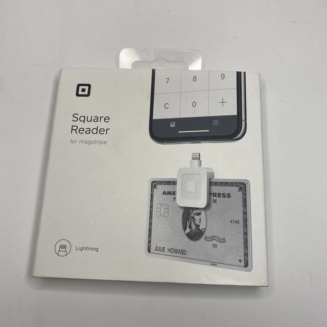 SQUARE ASKU0523 Reader for Magstripe Lightning Connector 9.99 PicClick