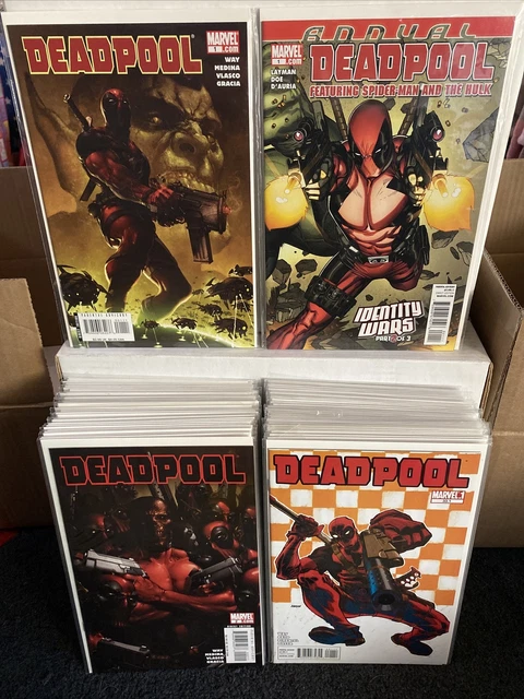 DEADPOOL #1-63, 33.1, 49.1, ANNUAL 1 - Complete 2nd Series - WAY Hit Monkey