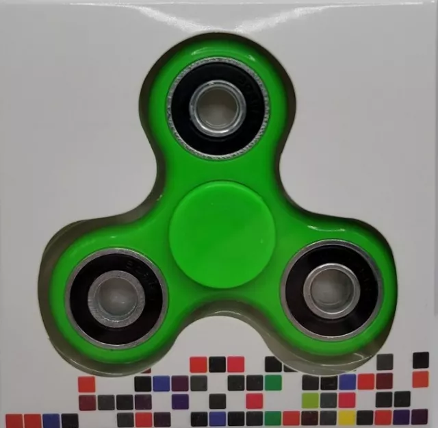 Fidget Spinners By Scione For Anxiety, Stress Relief , Green. New