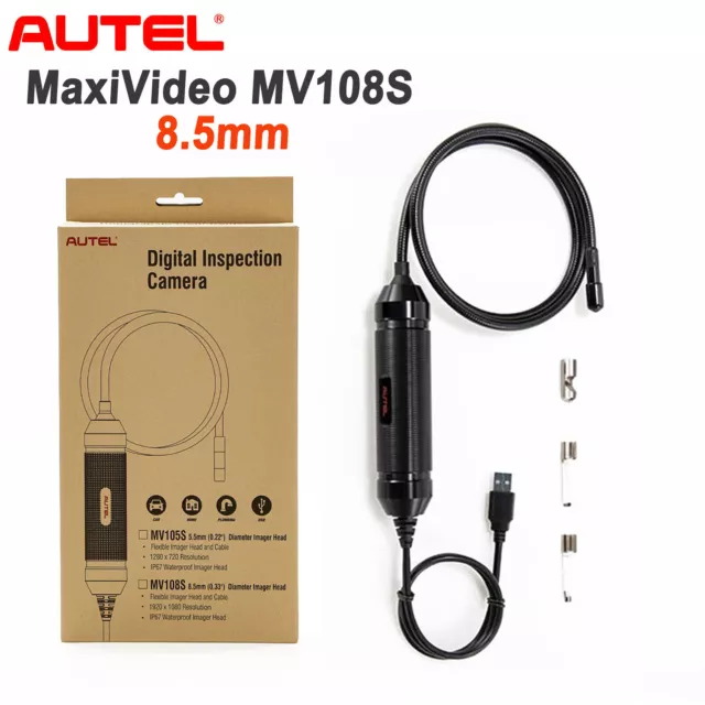 Autel MaxiVideo MV108S 8.5mm Digital Inspection Camera for MaxiSys Tablet Kit