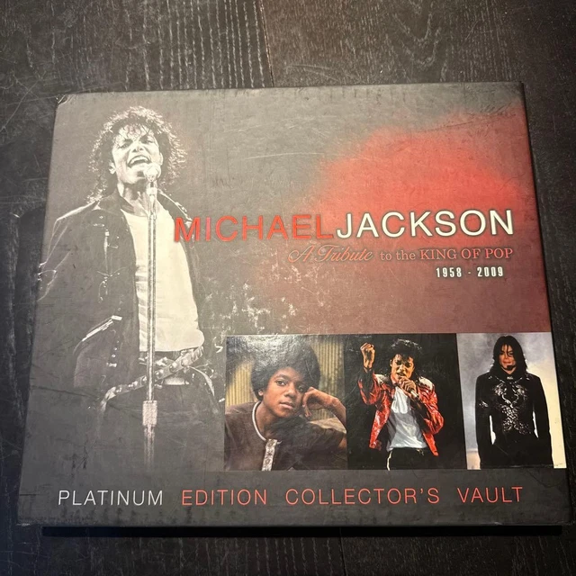 MICHAEL JACKSON PLATINUM Edition Collector's Vault Book S-15 Used