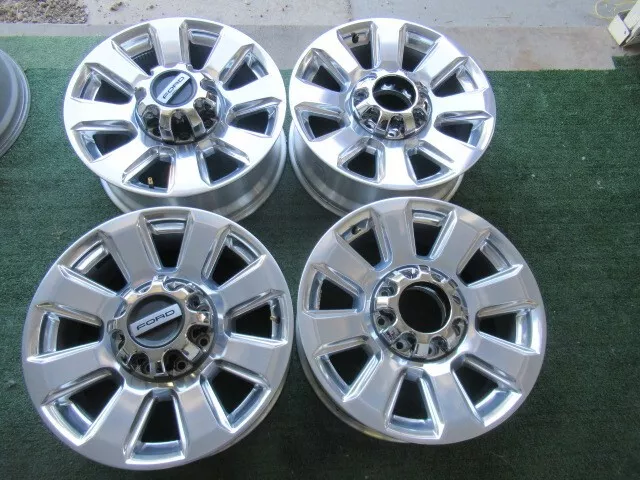 2022 Ford F250 Oem Factory Polished 20" Wheel Rim Hc3C-1007-Ha 8X170 2021 2020