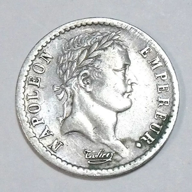 XB - FRANCE - Napoleon I (1804-14) 1/2 Franc 1812-A Paris - Silver - NO RESERVE