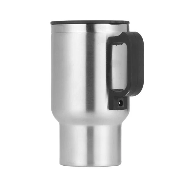 Stainless Steel Electric Mug 12V Car Electric Kettle Heated Mug Car Coffee 7