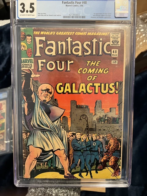 1966 MARVEL Comics FANTASTIC FOUR #48 - 1st appearance SILVER SURFER - CGC 3.5