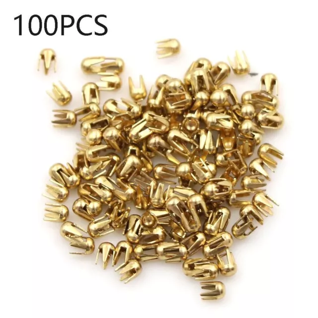 100pcs Mini Round Bead Toys Doll Accessories Claw Hammer Buckle Doll Clothes
