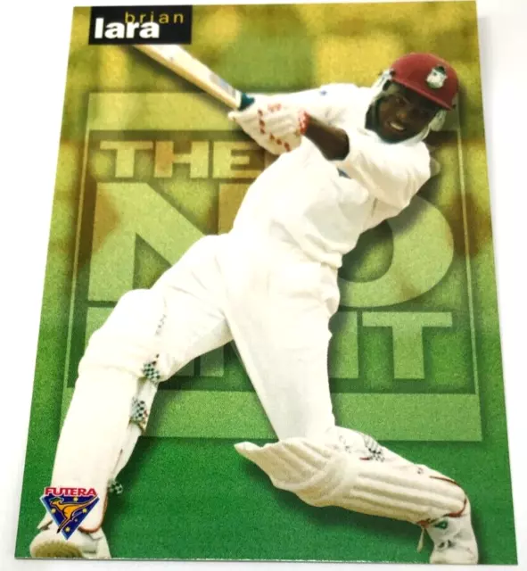 1995-96 Futera Cricket Card There Is No Limit Chase Card Tnl20 Brian Lara