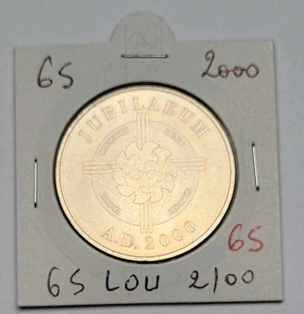 MDP Monnaie de Paris Jubilaeum 2000