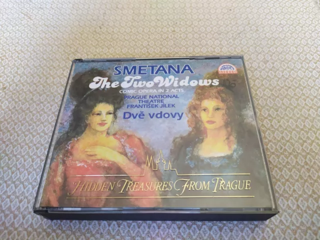 Smetana : The Two Widows, Dve vdovy - Sormova, Jilek - 2CD Supraphon