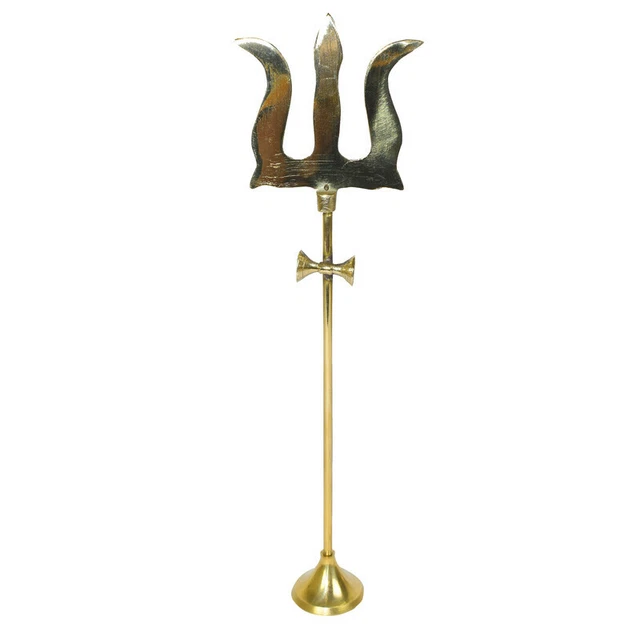 Heartily Krishna Beau support Pooja en bois pour la maison, temple pour la maison (hauteur - 22,9 cm, longueur - 30,5 cm, largeur - 24,9 cm
