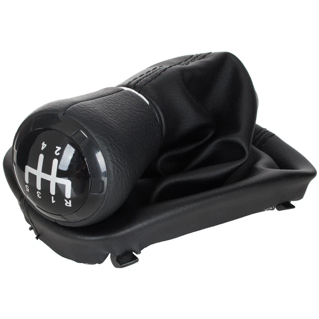 Pommeau Levier De Vitesses + Soufflet Cadre 5+R Pour Audi A3 I (8L) 1996-2003 S-Line