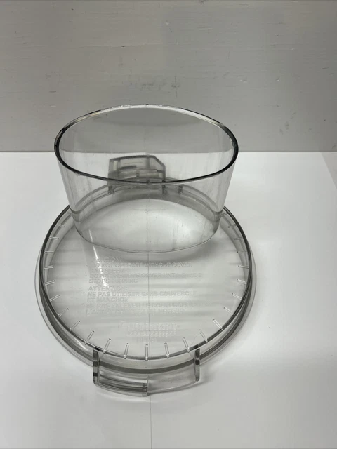 Cuisinart DLC-8 Food Processor Replacement Work Bowl Cover Lid ONLY DLC-877BTX