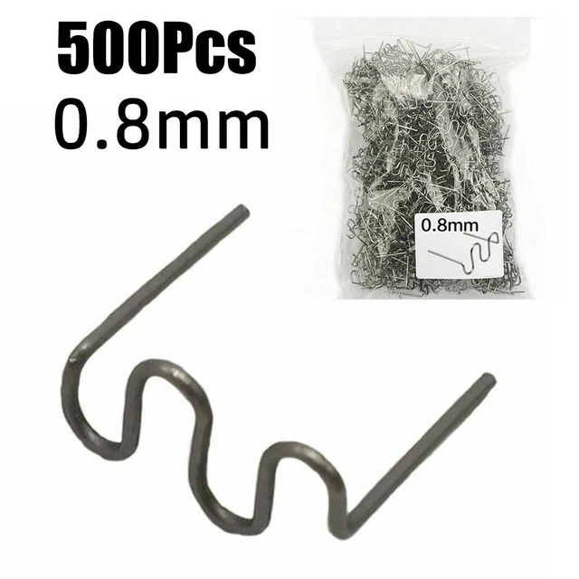 Migliora la durata con 500 pz 0 8 mm onda supporti caldi per riparazione paraurti auto