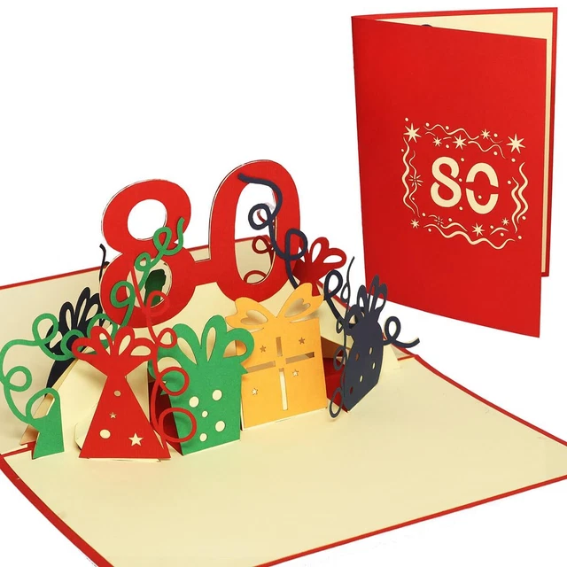 LIN Pop Up 3D Biglietto Di Auguri Per Nascita | Neonato Che Dorme In Culla | Fatto A Mano In Carta Pregiata | Regalo Originale Per Neogenitori