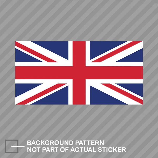 Flag of the United Kingdom British Sticker Decal Vinyl UK Royal Union Jack
