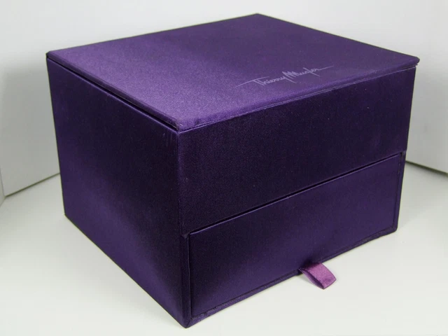 THIERRY MUGLER SCHATULLE Box Alien Angel Parfum Box leer ca. 20 Jahre ...