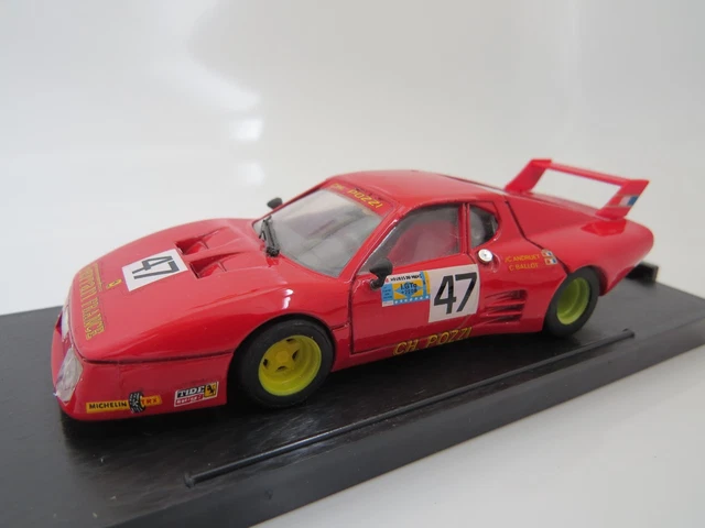 Miniature Ferrari 512BB LM - Le Mans 1981 - Best 1/43 - Occasion