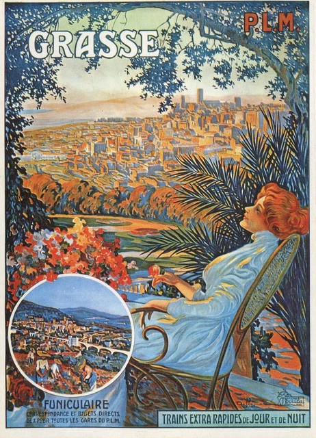 Carte Postale Ancienne PLM Nice - Reproduction Années 80