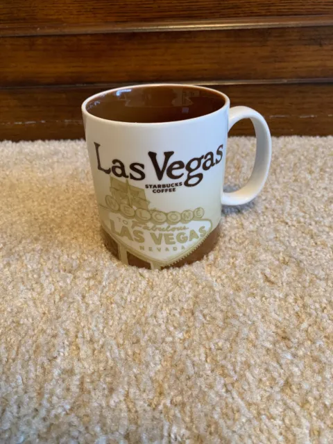 2010 Las Vegas Starbucks Coffee Mug Collector Series NV