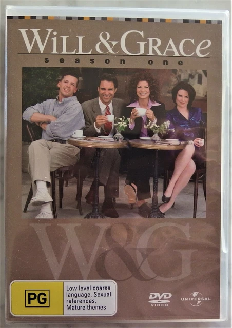 Will & Grace : Season 1 - DVD, Region 4, Brand New & Sealed