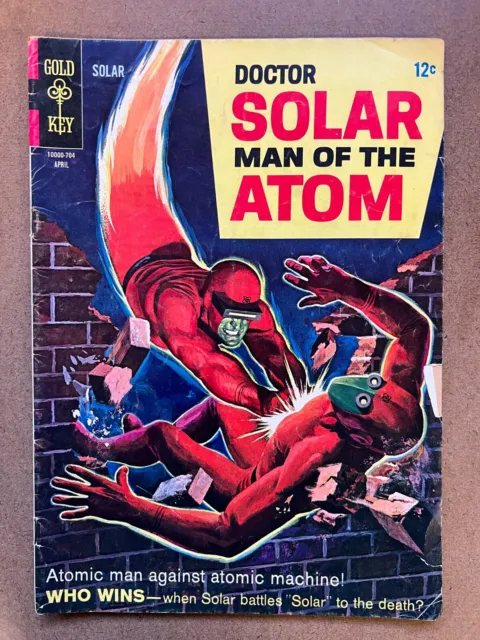 Doctor Solar Man Of The Atom #19 (Vg) 1967 Gold Key - Frank Bolle Valiant