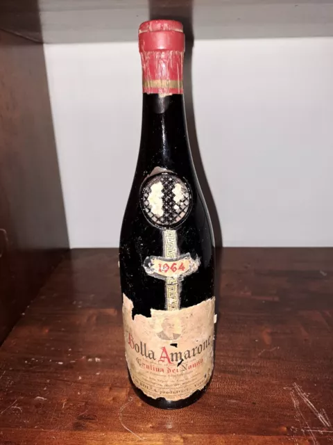 Vimo Bolla Amarone 1964 Collezione Sigillato Cantina Del Nonno