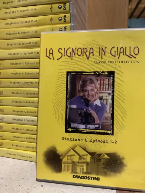 Lotto -La Signora in Giallo - DeAgostini 61DVD Sigillati* ( Stagioni 1-6 )