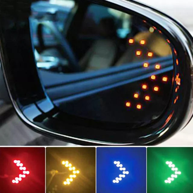 14-SMD LED Turning signal indicators lamp for car side mirrors turn signal lH~DC