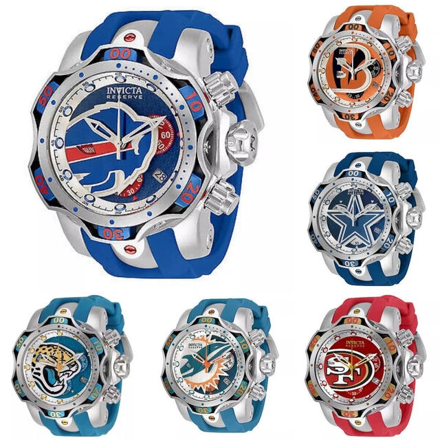 NEW NFL Football Fans Sports Waterproof Watch Men Fashion Wristwatch Gifts 2023