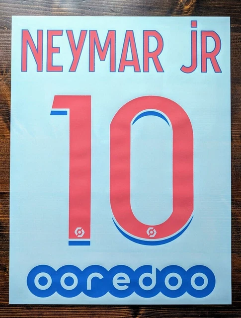 Flocage Officiel PSG Neymar Jr 10 Jr Away Ligue1 2019/2020
