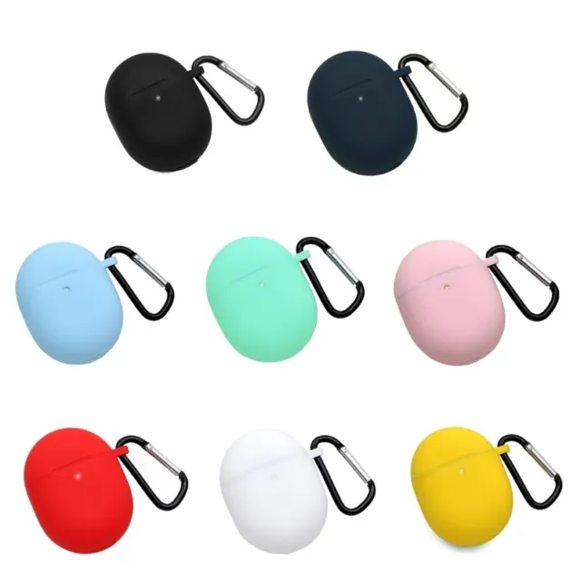 Silicone Case Cover with Keyring Protective Earbuds Cover for Pixel Buds Pro
