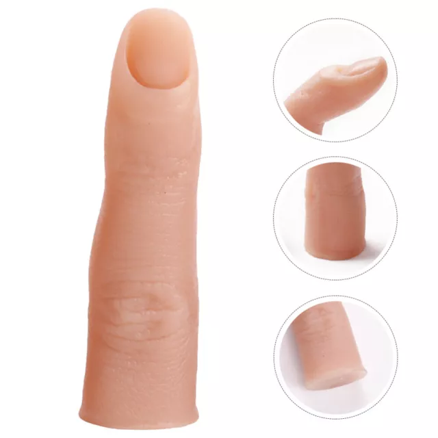Acrylic Practice Finger Silicone Nail Training Fingers