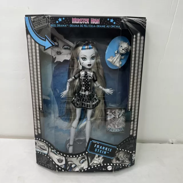 Boneca Monster High Frankie Sten Retrô Black & White - O Espaço Virtual do  Colecionador