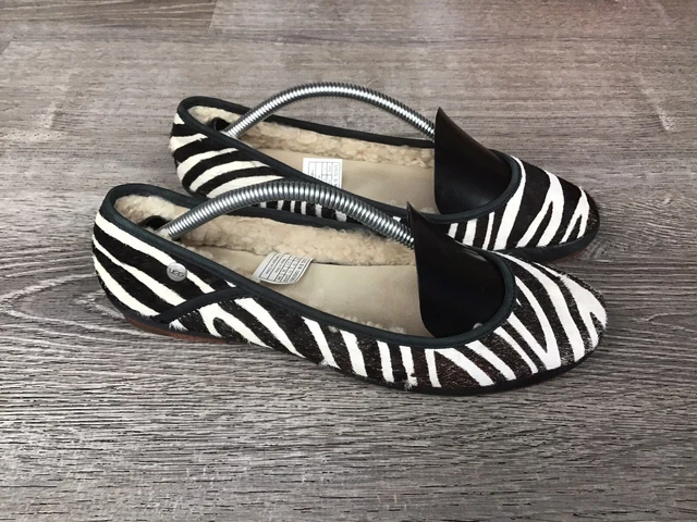 ugg zebra flats